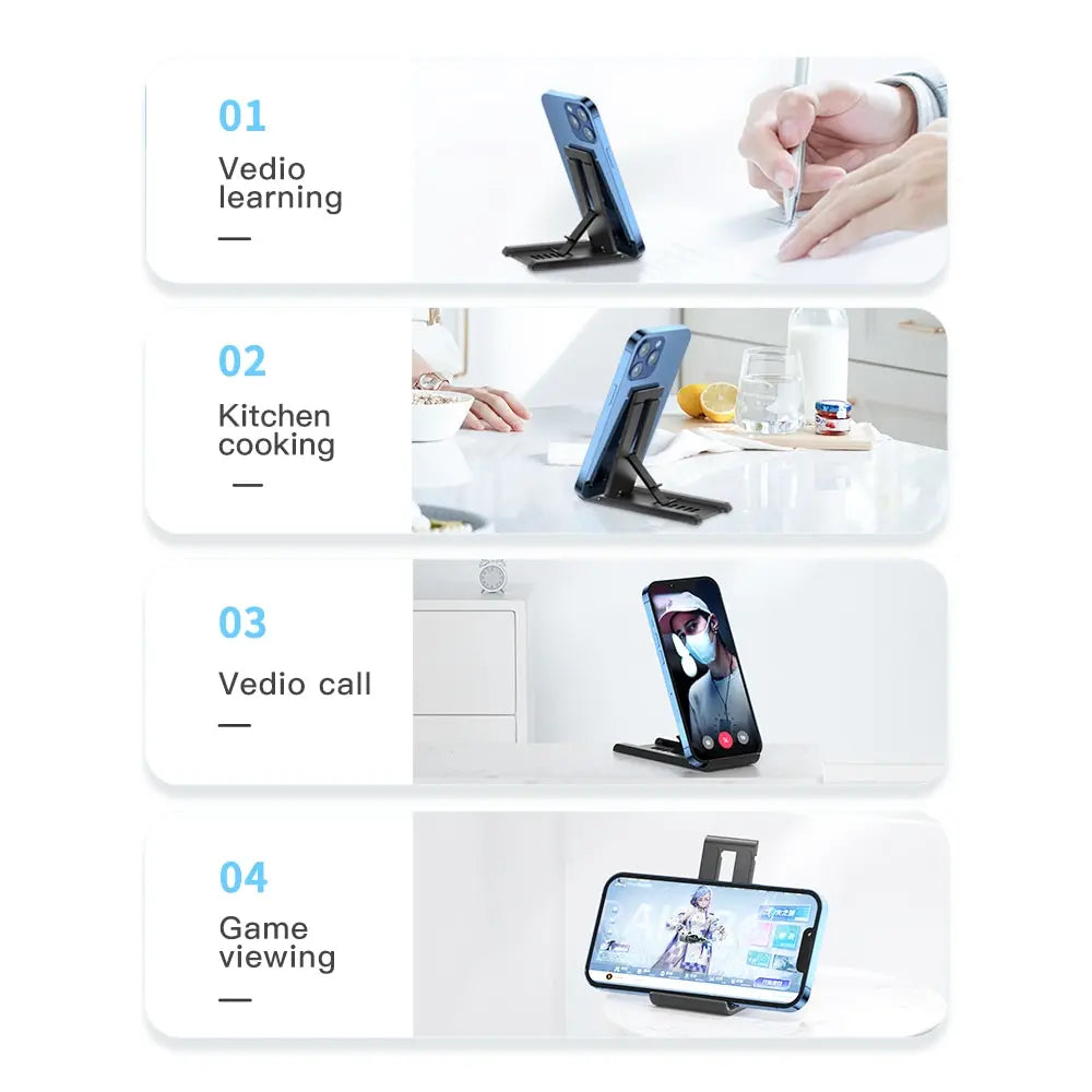 Support pour téléphone et tablette inclinable