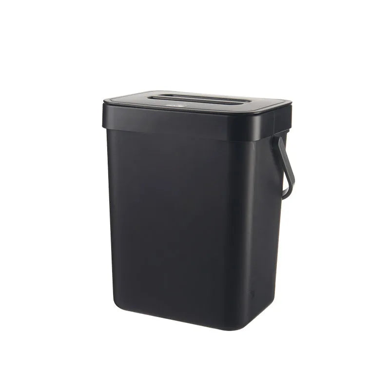 Poubelle compacte suspendue