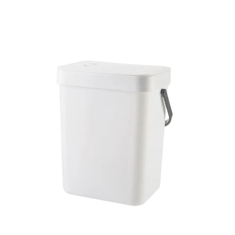 Poubelle compacte suspendue