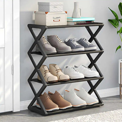 Organisateur chaussures vertical compact