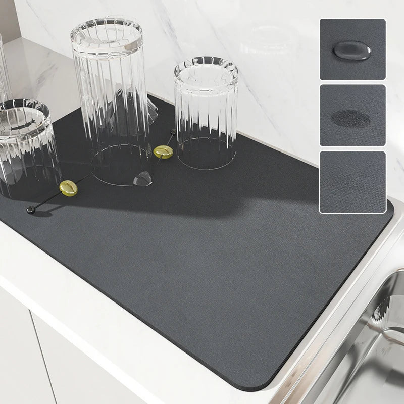 Tapis absorbant et anti-dérapant