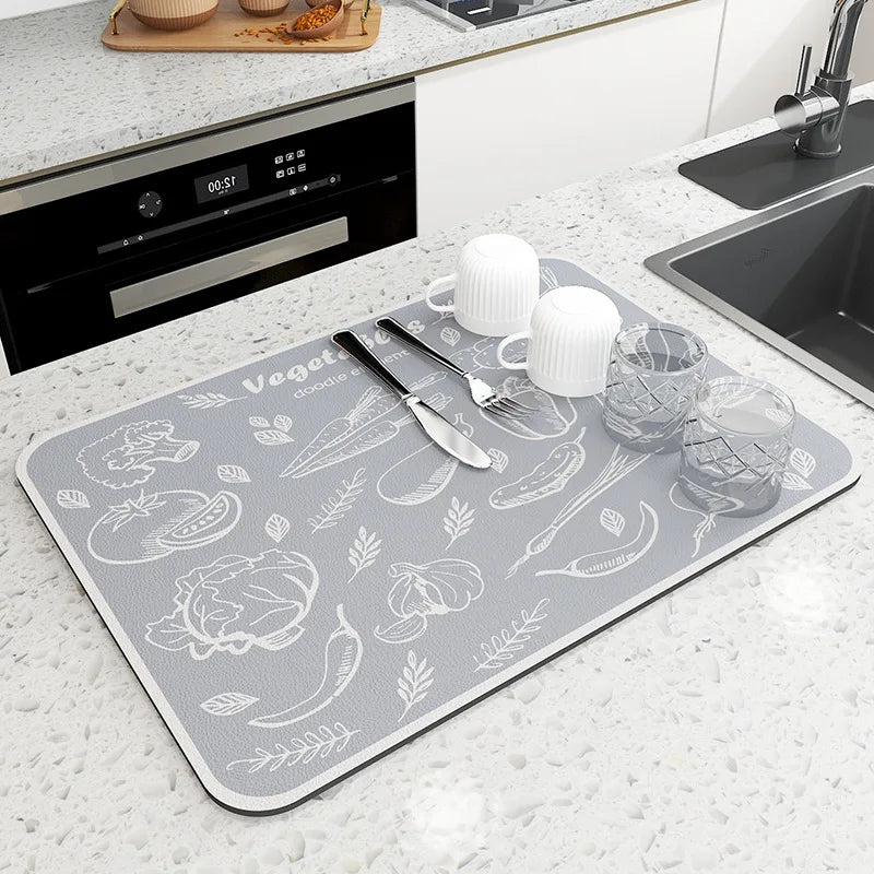 Tapis absorbant et anti-dérapant