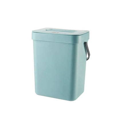 Poubelle compacte suspendue