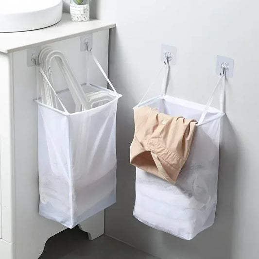Panier a linge suspendu