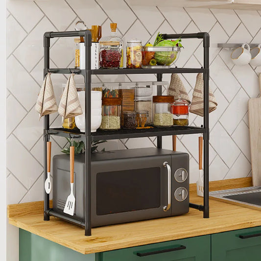 Etagère pour micro-ondes multi-niveaux