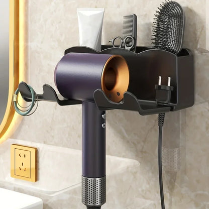 Porte sèche cheveux sans perçage