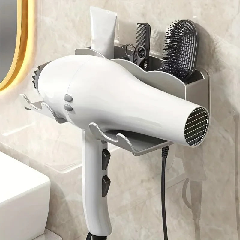 Porte sèche cheveux sans perçage