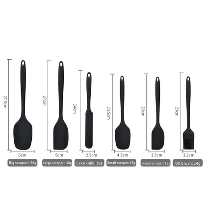 Lot de spatules en silicone