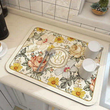 Tapis absorbant et anti-dérapant