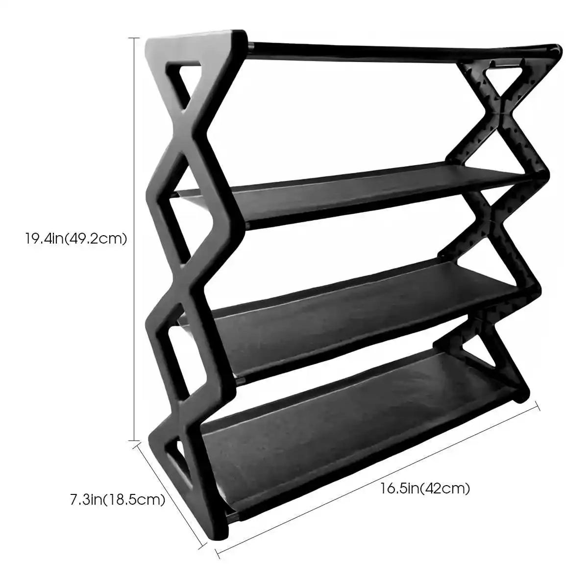Organisateur chaussures vertical compact