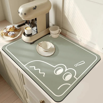 Tapis absorbant et anti-dérapant