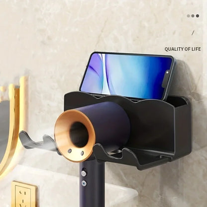 Porte sèche cheveux sans perçage